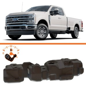 Ford F-250 Fuel Tank - Titan Fuel Tanks - XXL Mid-Ship - `17-`25